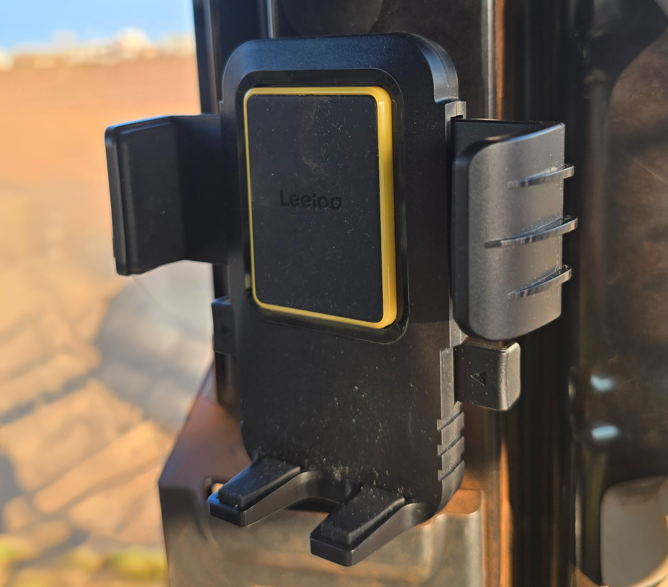 Excavator Phone Holders - Magnet Base with Arms